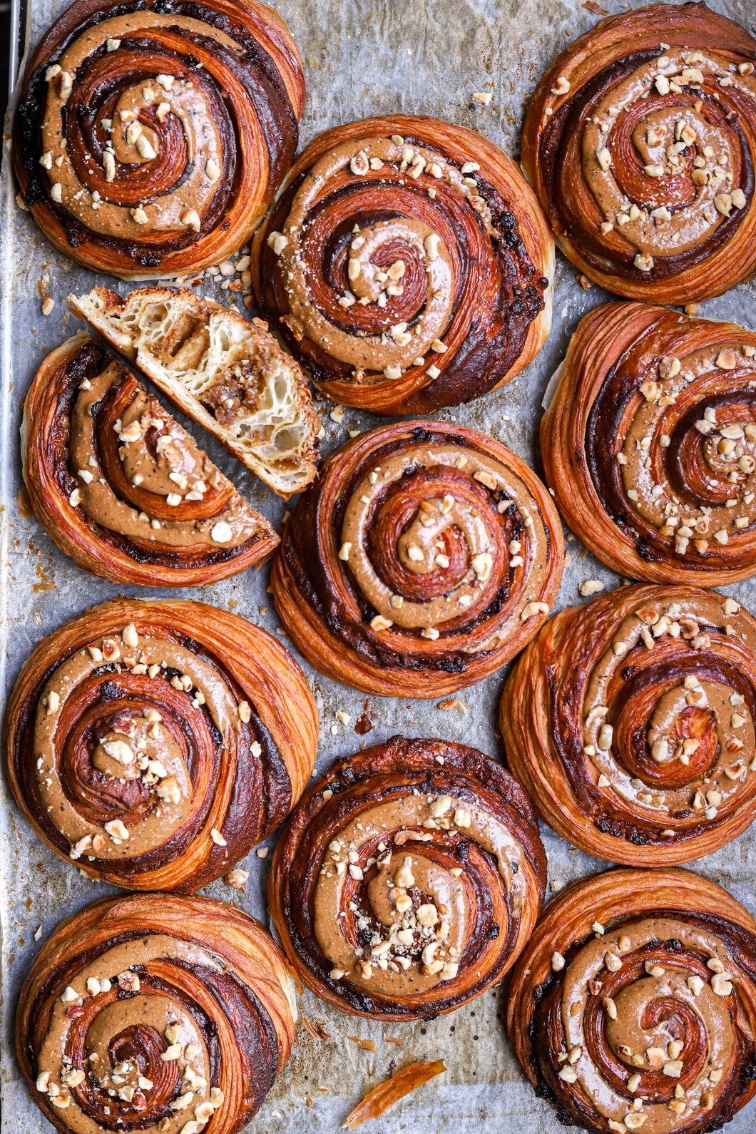 Coffee Hazelnut Escargot